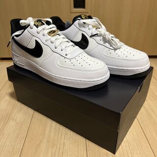ナイキ エアフォース1 '07 LV8 "ワールドチャンプ/ホワイト アンド ブラック" DR9866-100 28cm
