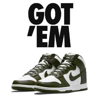 Nike Dunk High Championship khaki 28.5cm