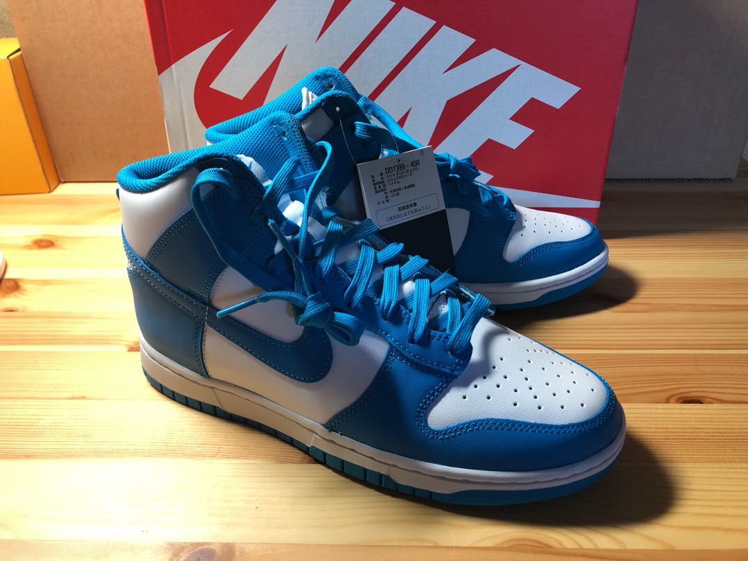 ナイキ ダンク ハイ "チャンピオンシップ ブルー" 26cm