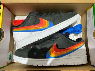 Polaroid x Nike SB Dunk Low Pro "Black" 27.5cm