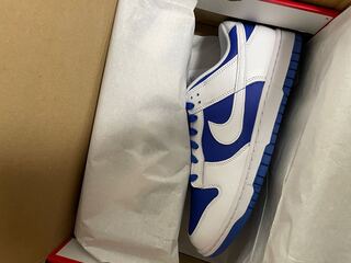 ナイキ ダンク ロー "レーサーブルー アンド ホワイト/リバース ケンタッキー" 28cm