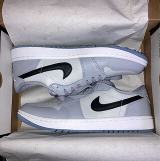 ナイキ エアジョーダン1ロー ゴルフ "ウルフ グレー" DD9315-002 26.5cm