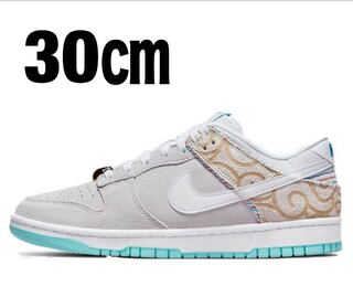 Nike Dunk Low "Barber Shop Grey" 30cm