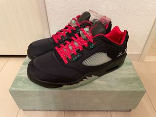 クロット × ナイキ エアジョーダン5 ロー "ジェイド 5 ロー" DM4640-036 28cm