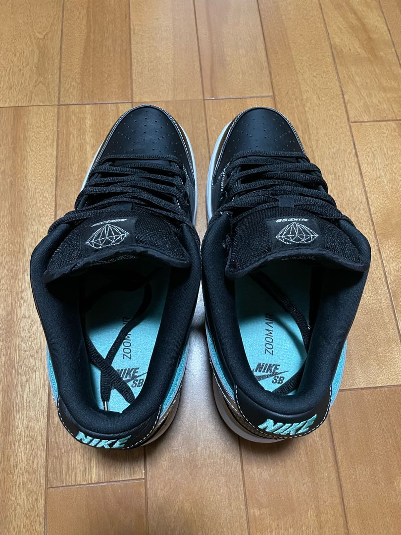 Diamond Supply x Nike SB Dunk Low Pro Black 28cm