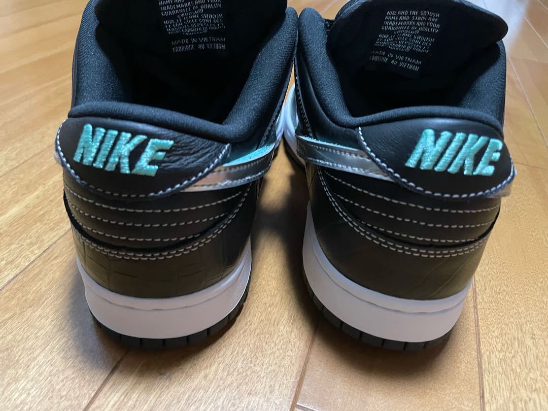 Diamond Supply x Nike SB Dunk Low Pro Black 28cm