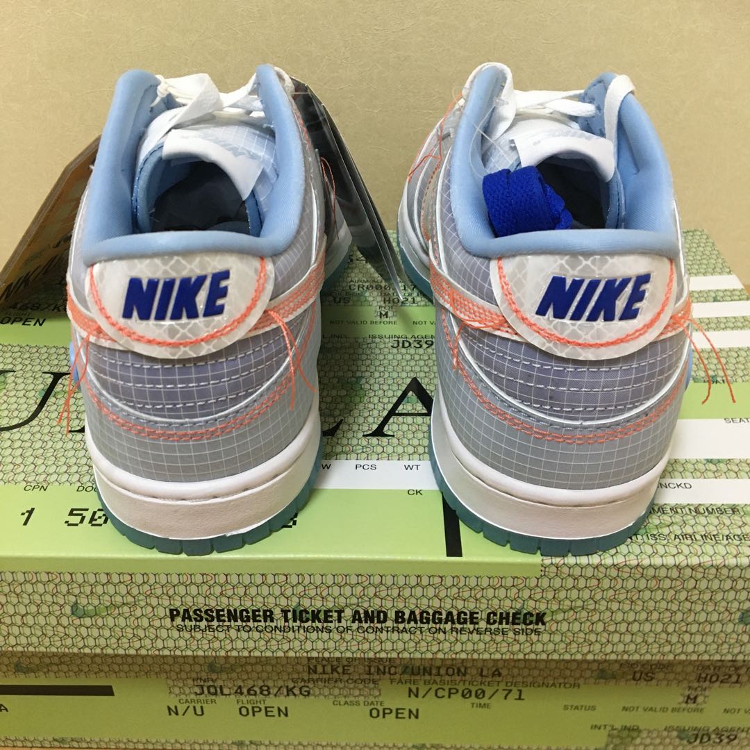 Union x Nike Dunk Low Passport Pack "Argon/Hyper Royal" 28cm