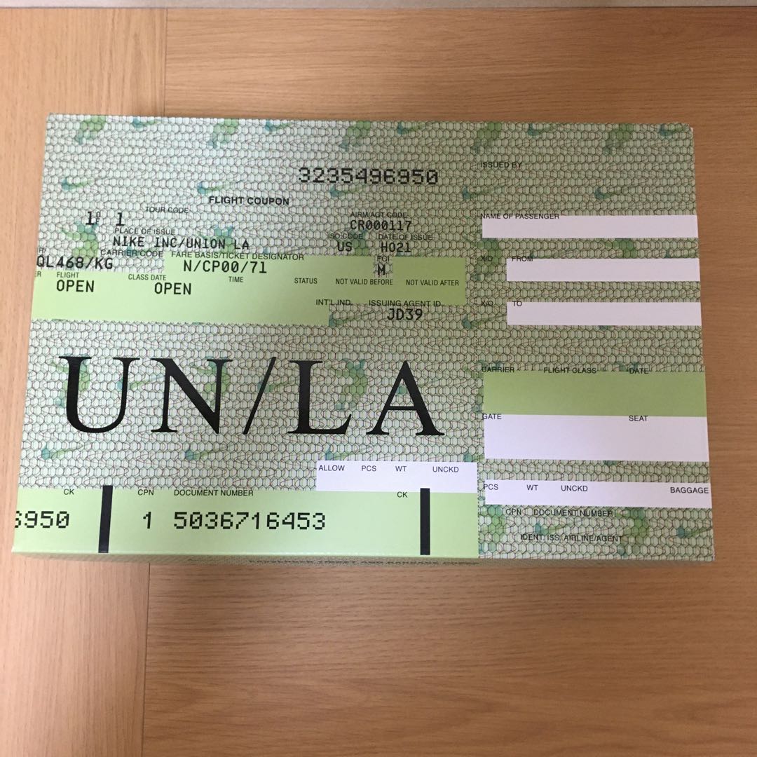 Union x Nike Dunk Low Passport Pack "Argon/Hyper Royal" 28cm