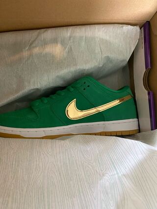 ナイキ SB ダンク ロー "セント・パトリックス・デイ/シャムロック" BQ6817-303 27.5cm