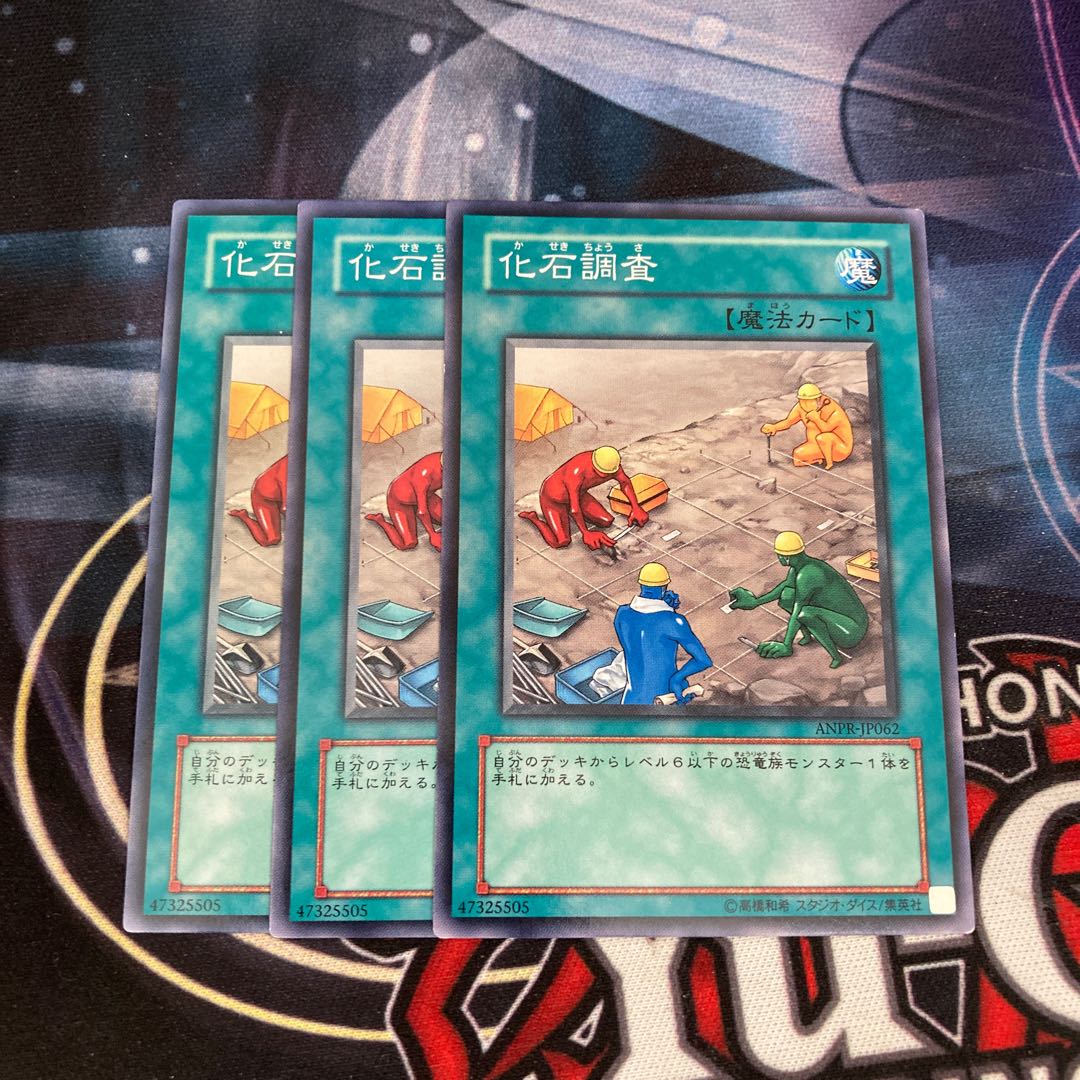 Fossil Dig Normal 3 piece special