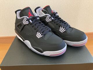 27.5 Nike Air Jordan 4 Golf "Bred" 27.5cm