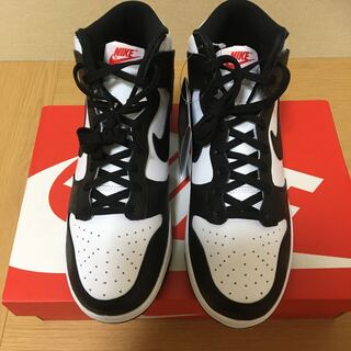 Nike WMNS Dunk High "Black and White" 27cm