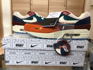 カシナ × ナイキ エアマックス1 "ウォナン/オレンジ" DQ8475-800 28cm