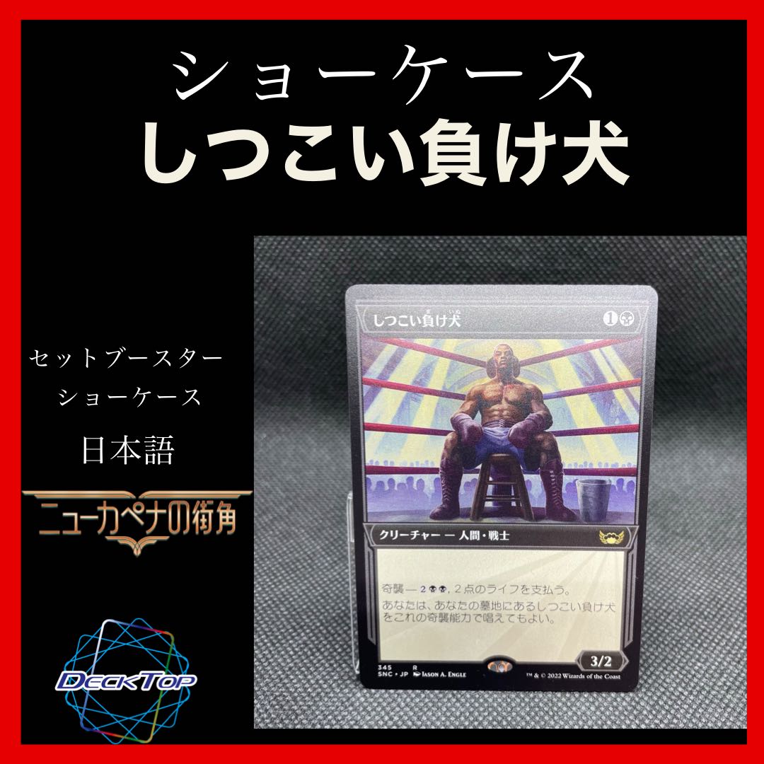 ■ショーケース■しつこい負け犬