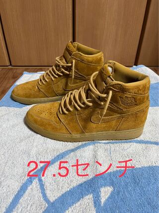 NIKE Air Jordan 1 Wheat 27.5cm