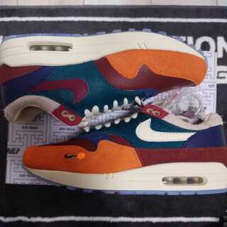 カシナ × ナイキ エアマックス1 "ウォナン/オレンジ" 27.5cm