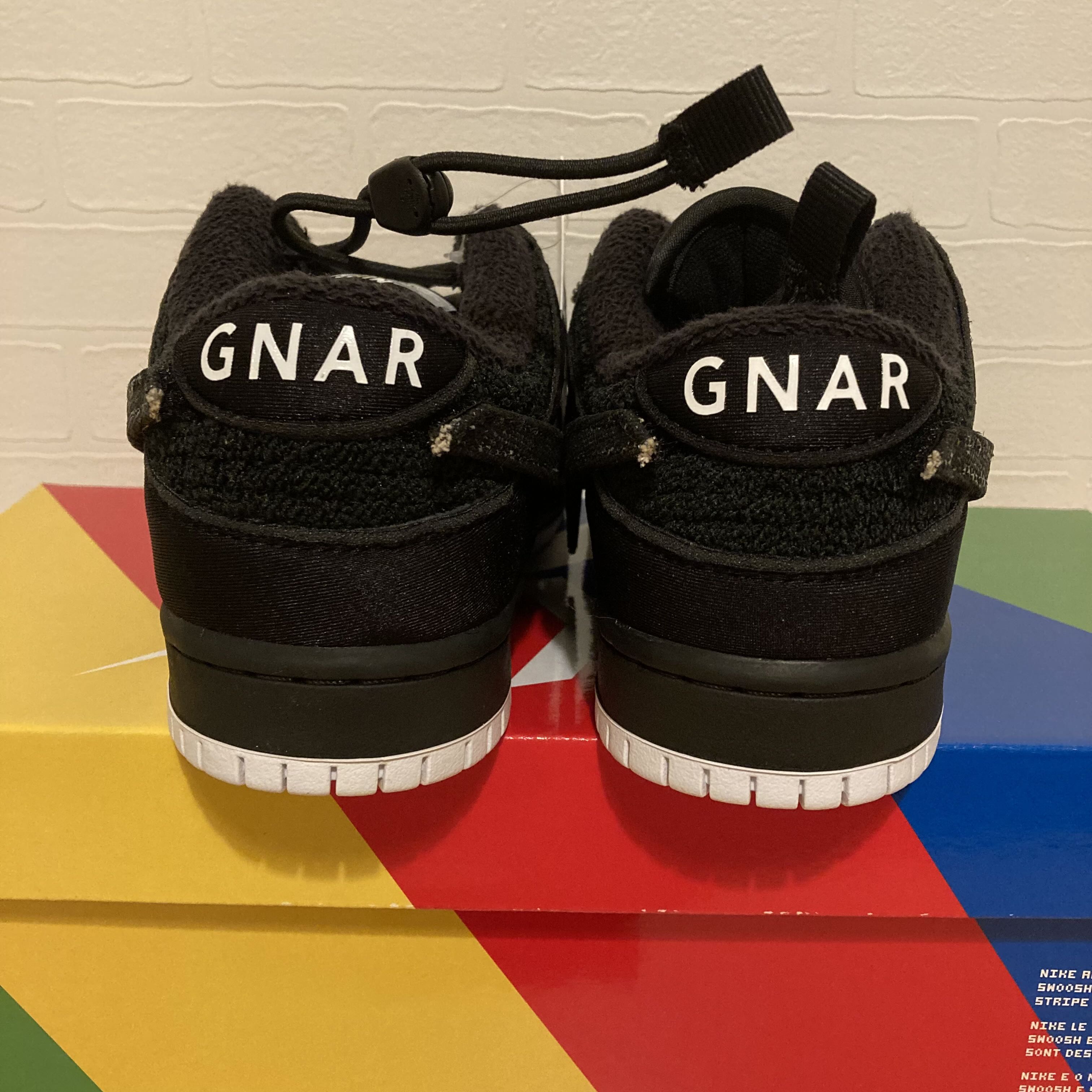 Ner Hunters x Nike SB Dunk Low "Black/HoWight" DH7756-010 24cm