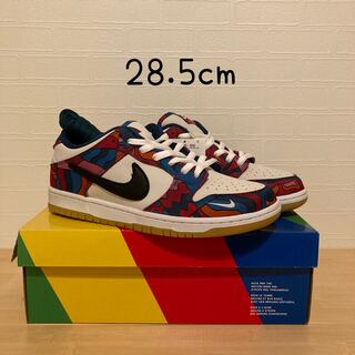 パイエット パラ × ナイキSB ダンク ロー プロ "アブストラクト アート" DH7695-600 28.5cm