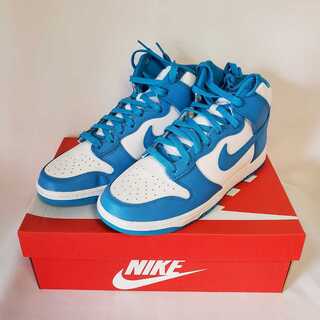 ナイキ ダンク ハイ "チャンピオンシップ ブルー" 27.5cm