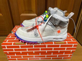 オフホワイト × ナイキ エアフォース1 ミッド "ホワイト" DO6290-100 26.5cm