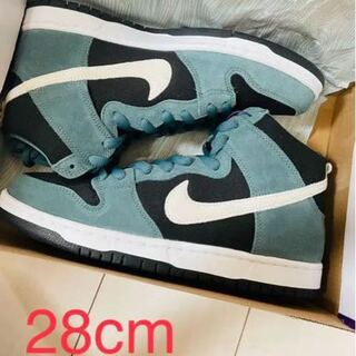 Nike SB Dunk High "Mineral Slate Suede" 28cm