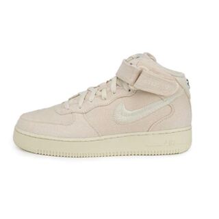 ステューシー × ナイキ PS エアフォース1 ミッド "フォッシル ストーン" 27.5cm