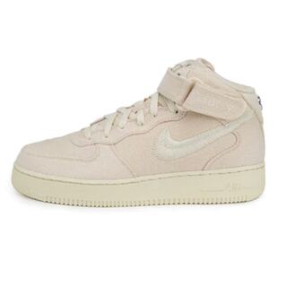 ステューシー × ナイキ PS エアフォース1 ミッド "フォッシル ストーン" 27cm
