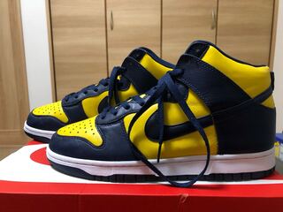 ナイキ ダンク ハイ "ミシガン" 28cm