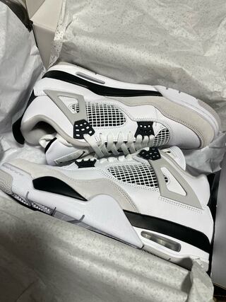 ナイキ エアジョーダン 4 "ミリタリー ブラック" 28cm