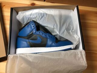 エアジョーダン1  OG GS ダークマリーナブルー24､5 24.5cm