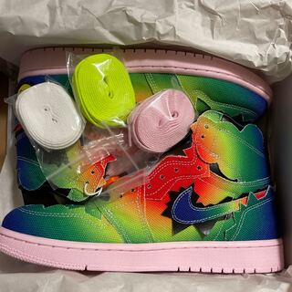 J Balvin x Nike Air Jordan 1 High OG "Rainbow" DC3481-900 27cm