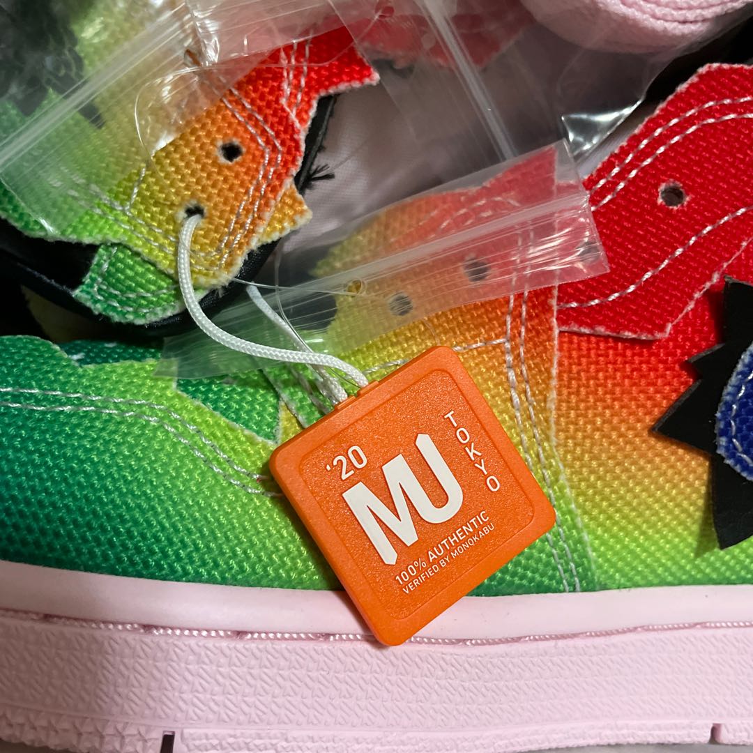 J Balvin x Nike Air Jordan 1 High OG "Rainbow" DC3481-900 27cm