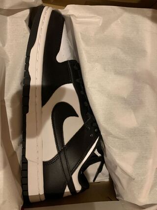 ナイキ ダンク ロー レトロ "ホワイト/ブラック" 26.5cm