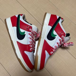 フレイムスケート × ナイキSB ダンク ロー CT2550-600 27cm