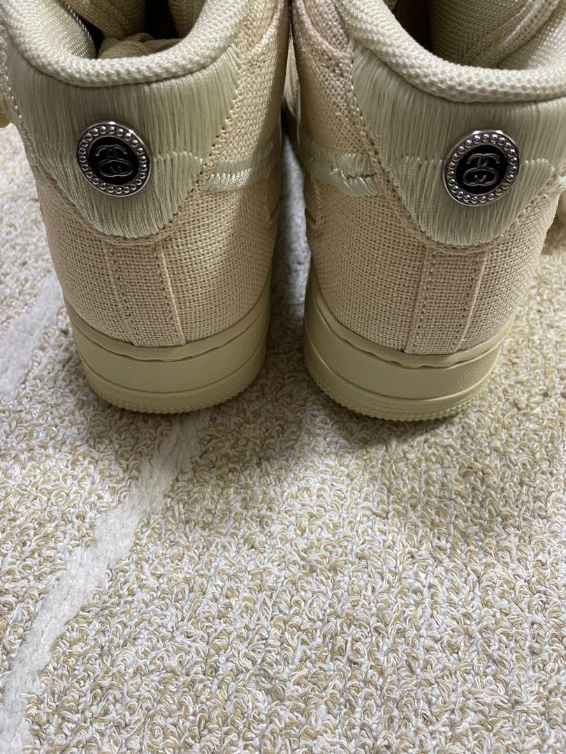 Stussy x Nike Air Riryoku1 Mid "Fossil Stone" 27cm