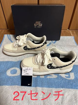 NIKEエアフォース1 ペイズリー 27cm