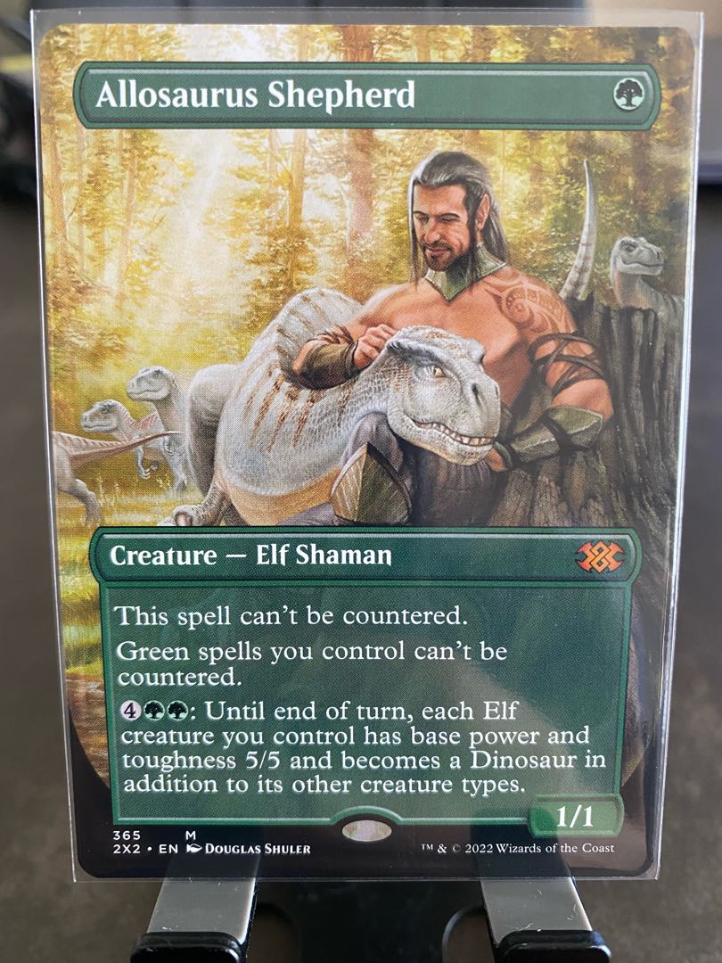 Allosaurus Shepherd English Borderless Non-FOIL Double Masters 2022