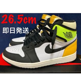 ナイキ エアジョーダン1 ハイ OG "ボルトゴールド" 555088-118 26.5cm