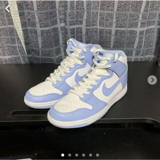 NIKE WMNS DUNK HIGH "ALUMINUM" US11 28cm