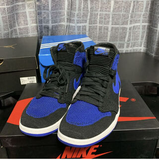 NIKE AIR JORDAN 1 RETRO HI FLYKNIT US9.5 27.5cm