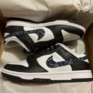 ナイキ ウィメンズ ダンク ロー ESS "ブラック ペイズリー"  DH4401-100 24.5cm