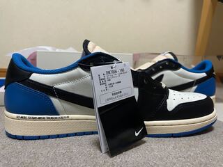 Travis Scott × Fragment × Nike Air Jordan 1 Low 28cm 28cm