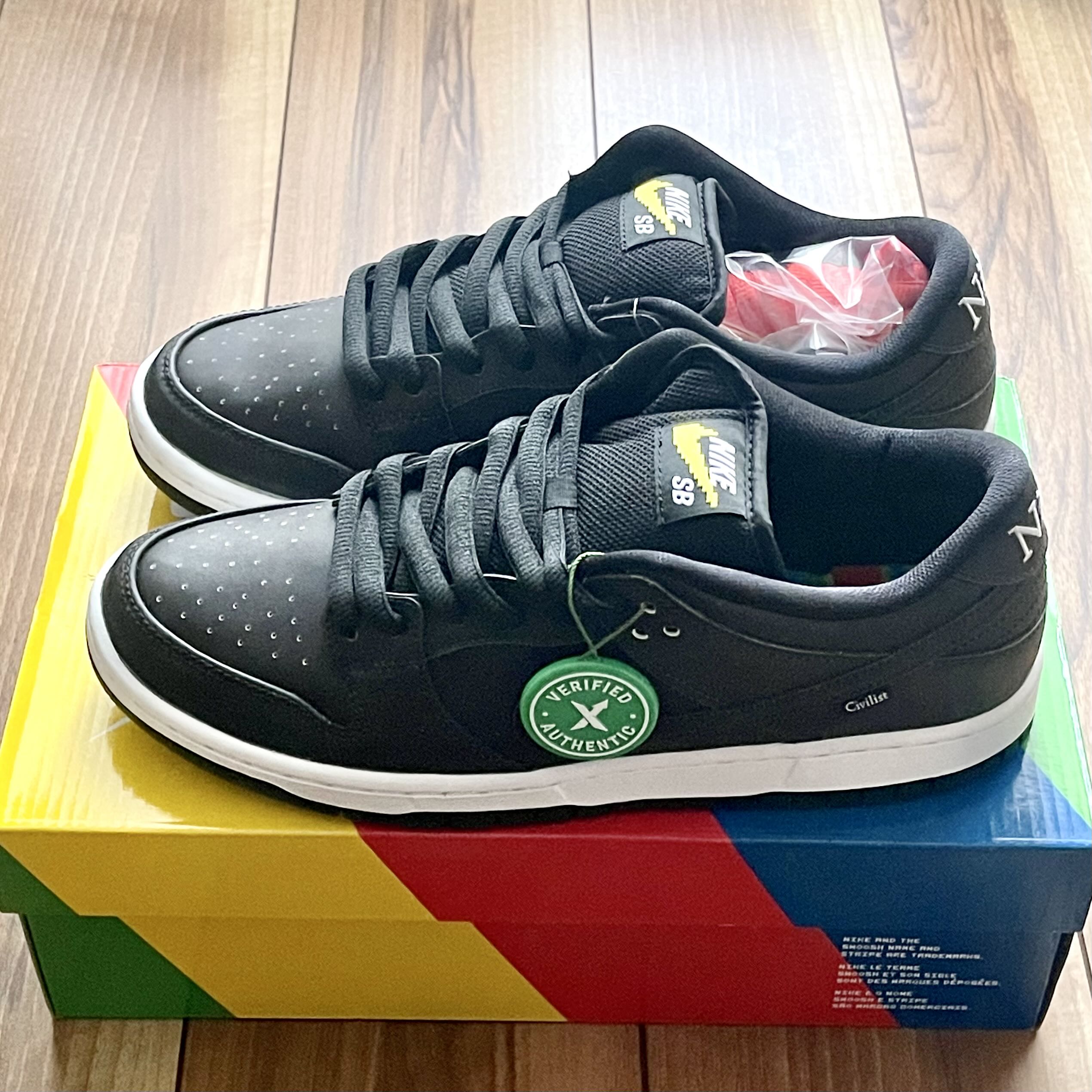 NIKE SB DUNK LOW サーモグラフィー civilist 27cm 27cm