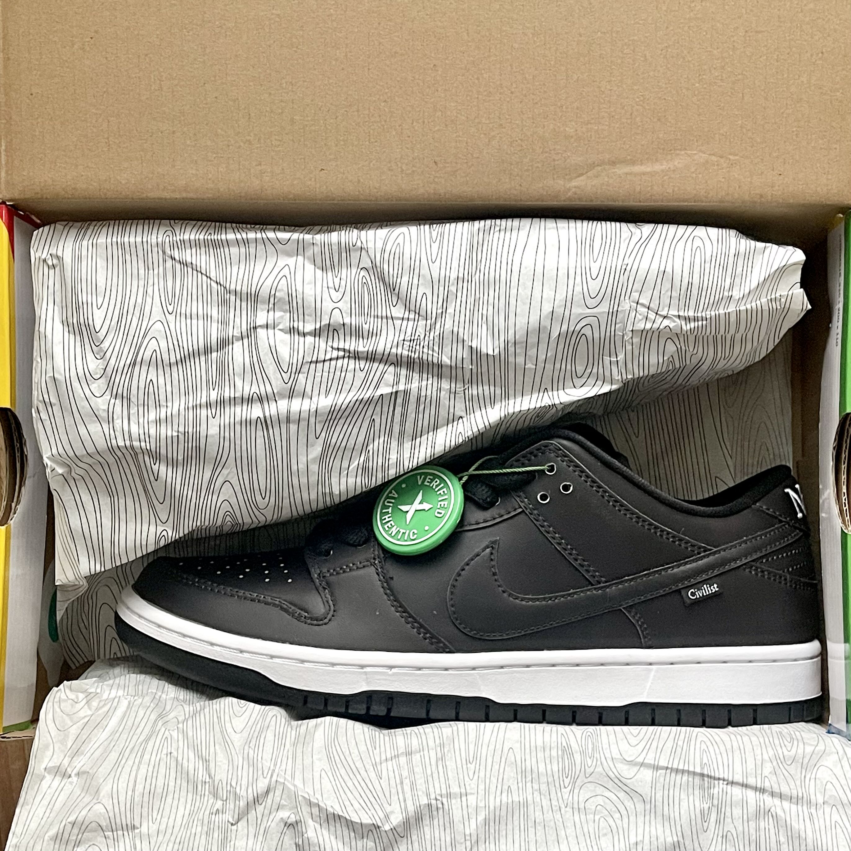 NIKE SB DUNK LOW サーモグラフィー civilist 27cm 27cm