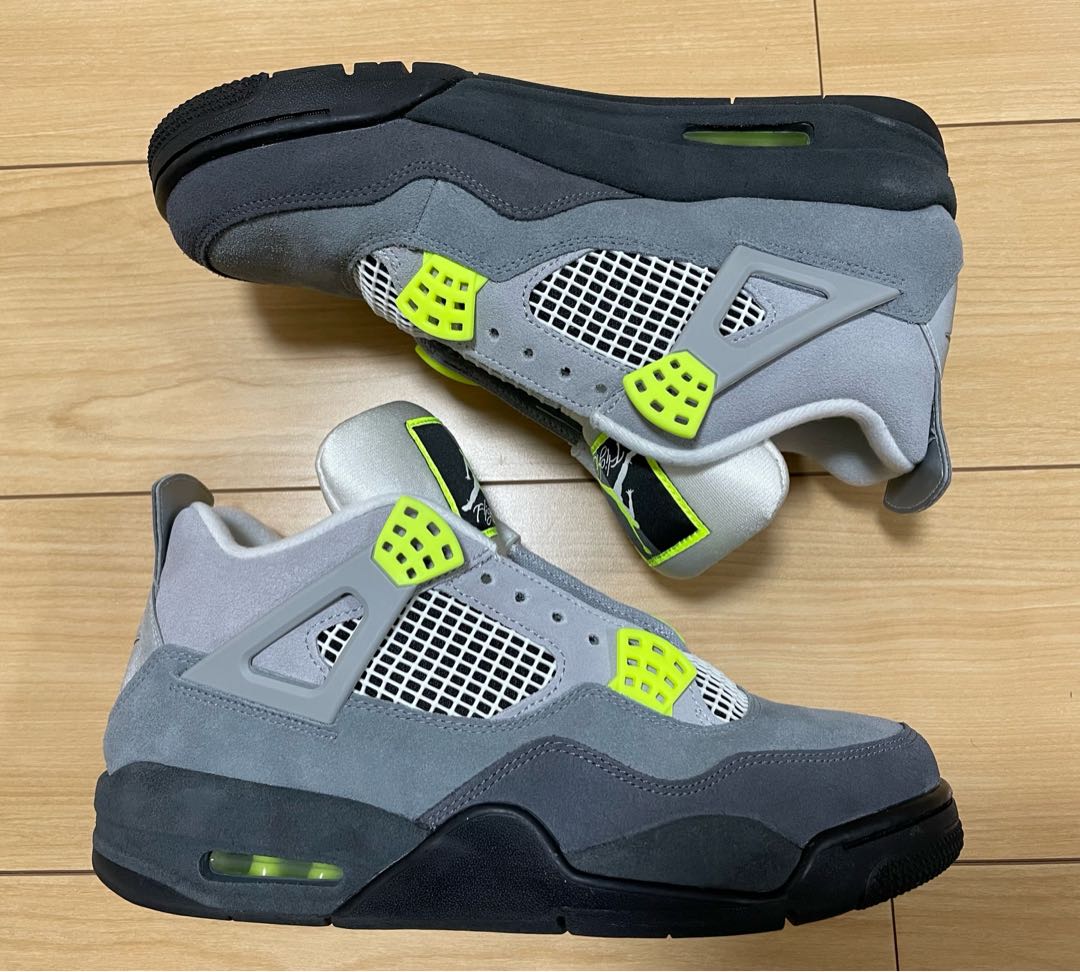 Nike Air Jordan 4 Retro LE "Neon" 27.5cm