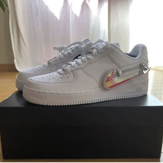 【NIKE】 AIRFORCE1 "WHITE ZIPPER"【新品未使用】 28cm