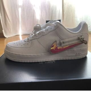 【セット販売】AIR FORCE1 “WHITE ZIPPER” “BLACK ZIPPER” 【NIKE】 28cm
