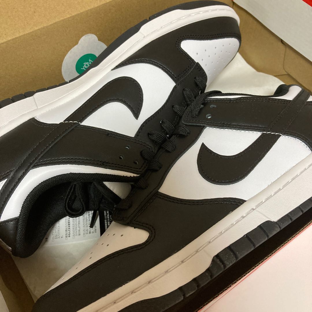 ナイキ ダンク ロー "ブラック パンダ" 28cm