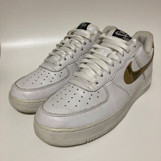 【28cm】 NIKE AIR FORCE 1 LOW RETRO PRM QS WHITE/ELEMENTAL GOLD 28cm