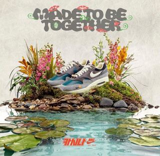 カシナ × ナイキ エアマックス1 "ウォナン/グレー" 26.5cm